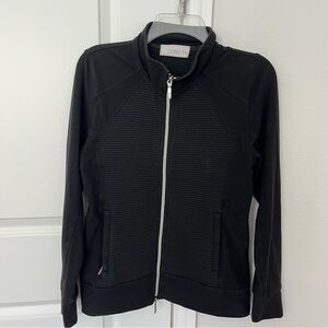 Carnoustie Kristy Full Zip Ribbed Jacket - Black